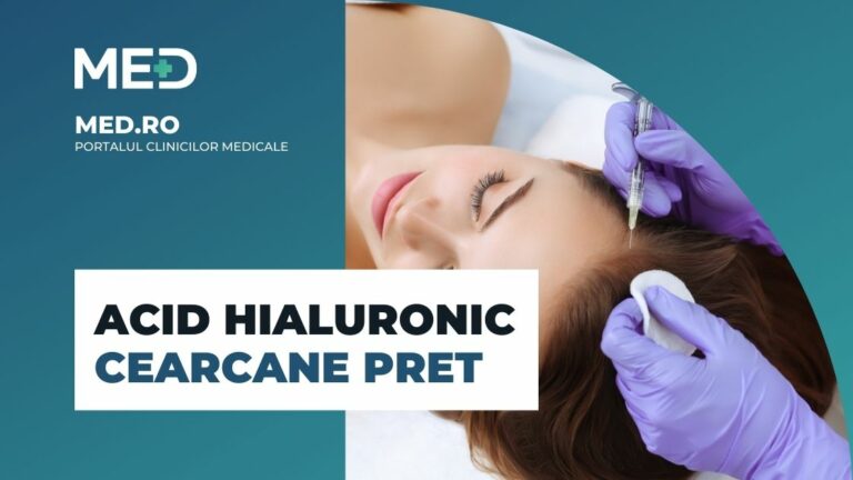 Injectare Acid Hialuronic Cearcane Pret