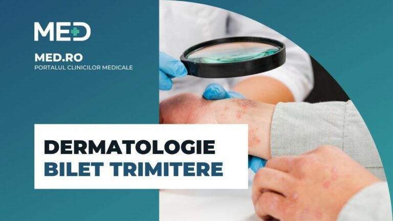 Dermatologie Cu Bilet De Trimitere