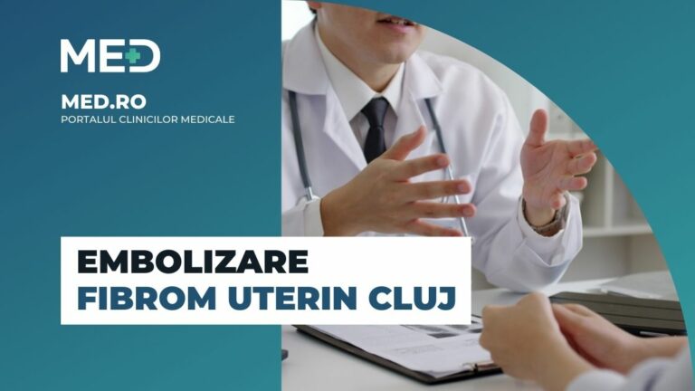 Embolizare fibrom uterin Cluj