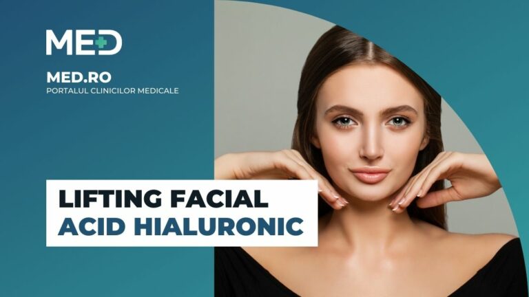 Lifting facial acid hialuronic