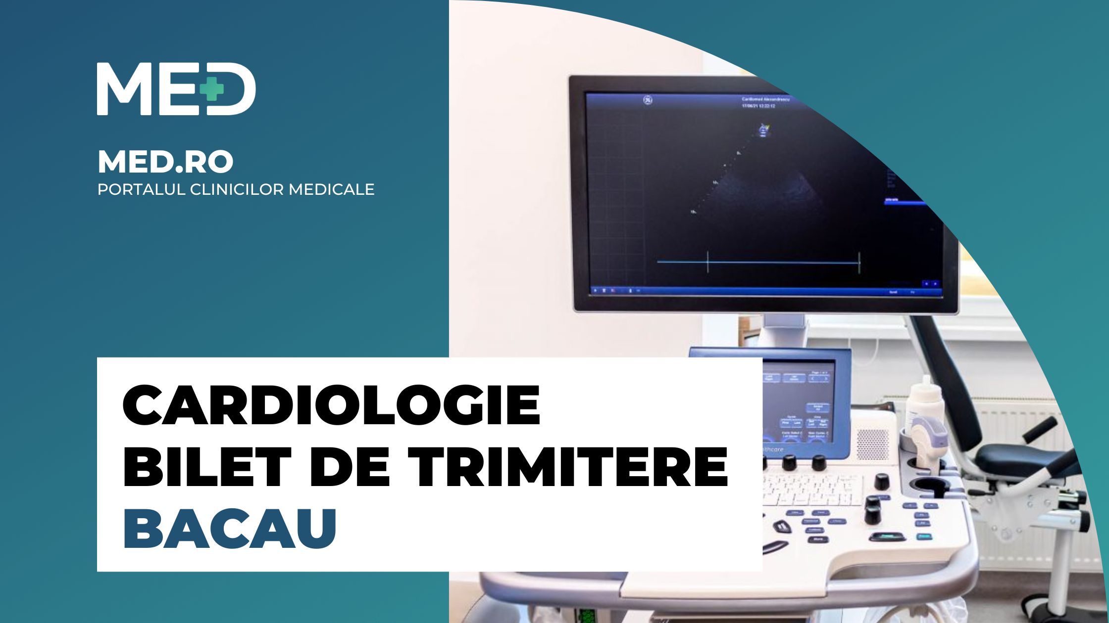 Cardiologie Bilet de Trimitere Bacau - Top 3 Clinici verificate - Med.ro