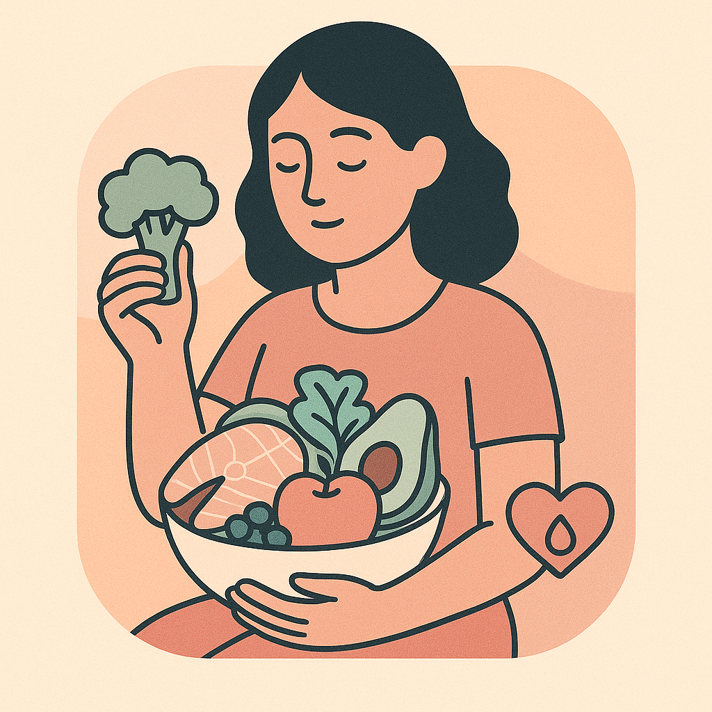 Femeie-urmeaza-dieta-sanatoasa-trombofilie