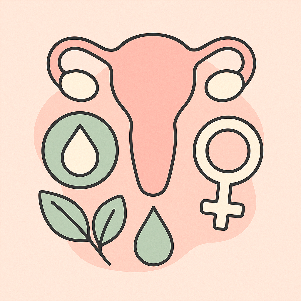 aparat-reproductiv-feminin-simbol-Venus-elemente-naturale