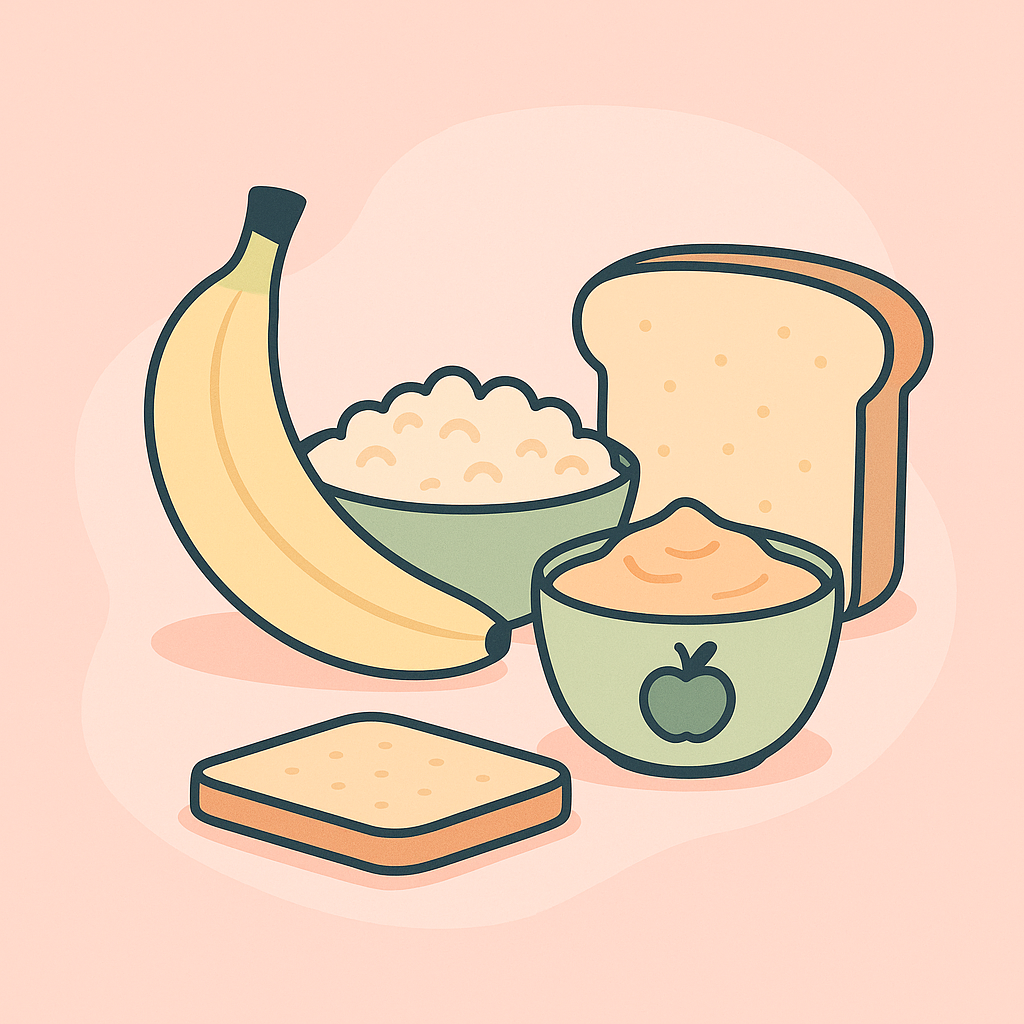 banana-o-felie-de-piine-jumatate-de-avocad-pe-un-fon-roz-si-2-boluri-de-culoare-verde