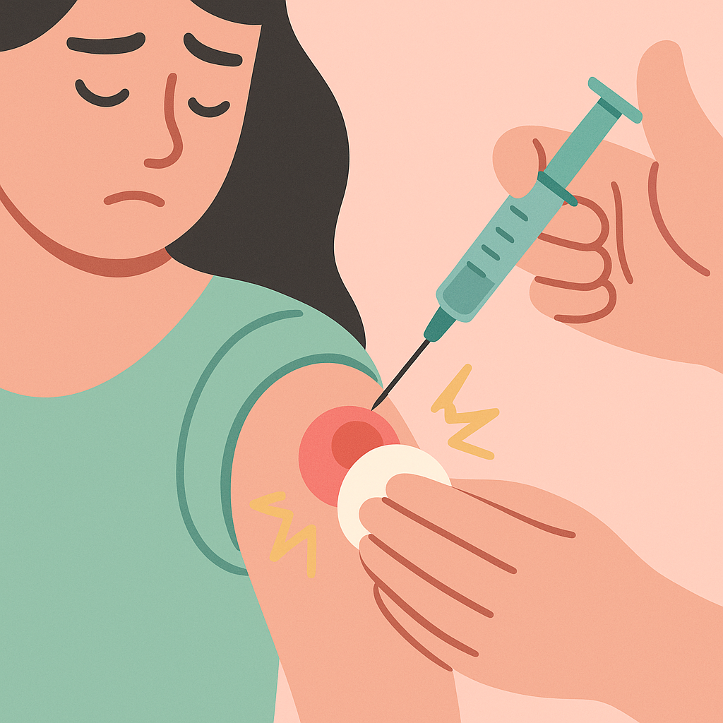 femeie-primeste-injectie-intramusculara