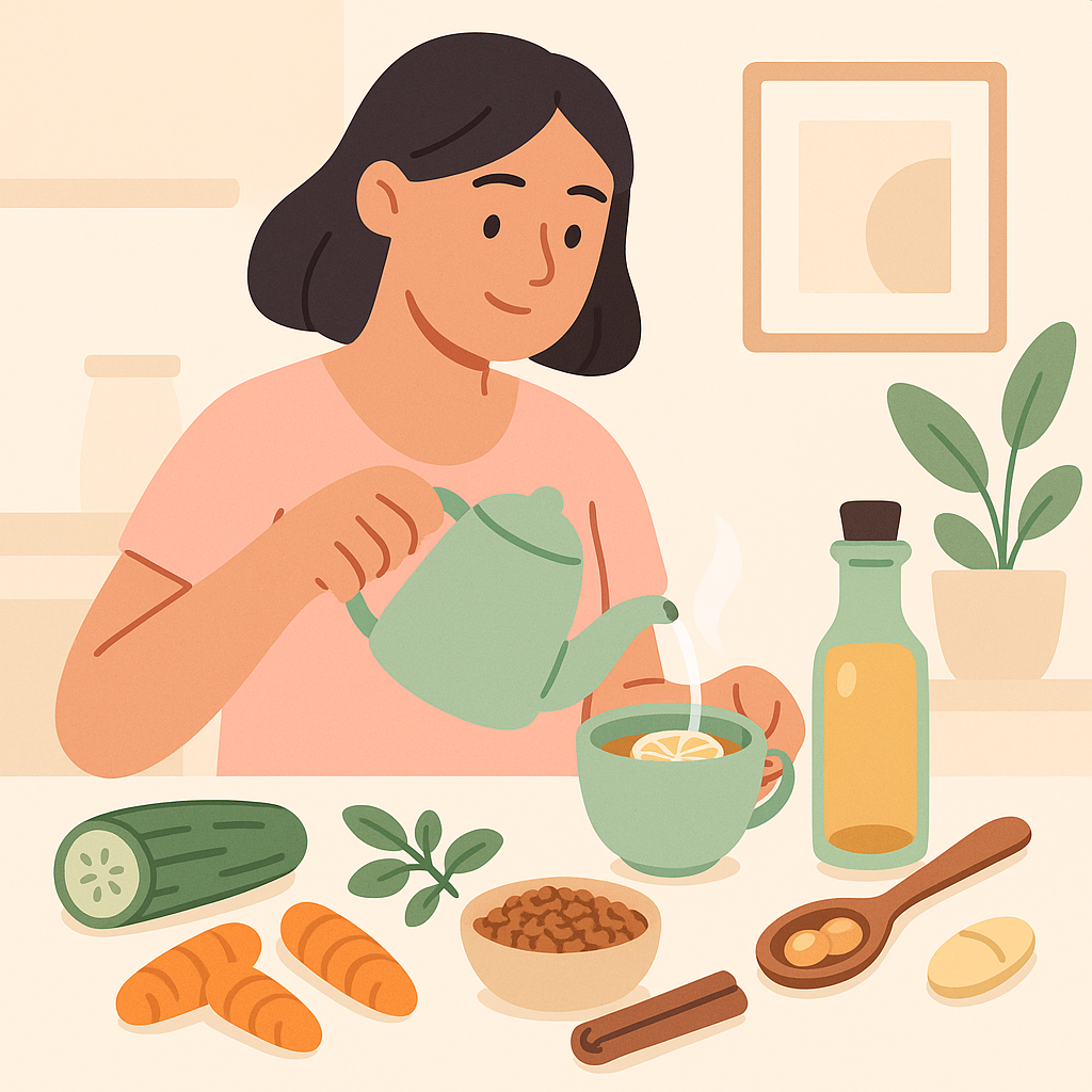 preparare-remedii-naturiste-pentru-regenerarea-pancreasului-cu-castravete-amar-schinduf-scortisoara-turmeric